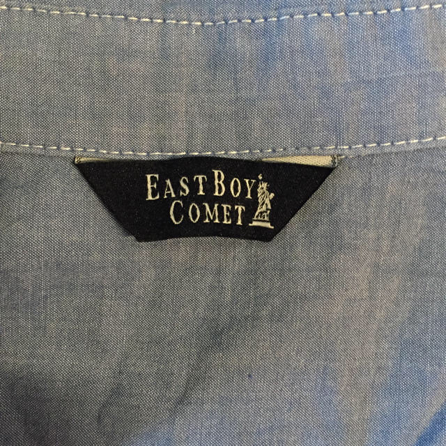 EASTBOY(イーストボーイ)のイーストボーイコメット シャツ ダンガリー レディースのトップス(シャツ/ブラウス(長袖/七分))の商品写真