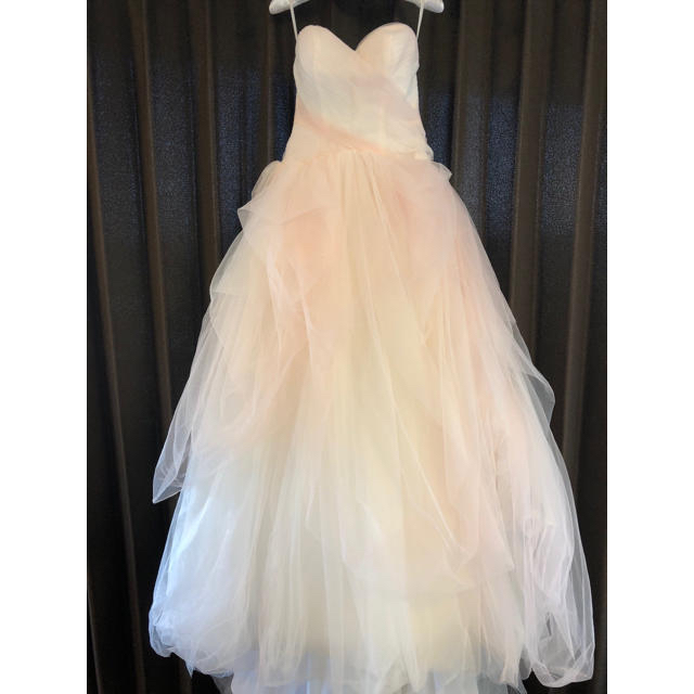 値下げしました whitebyverawang ピンクグラデーションドレス 値下げしました whitebyverawang ピンクグラデーションドレス