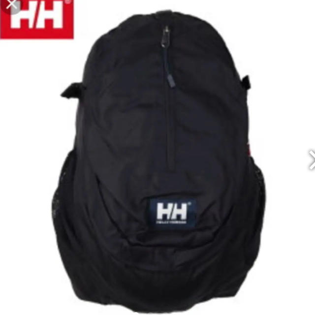 HELLY HANSEN(ヘリーハンセン)のHH ヘリーハンセン 黒 リュック レディースのバッグ(リュック/バックパック)の商品写真