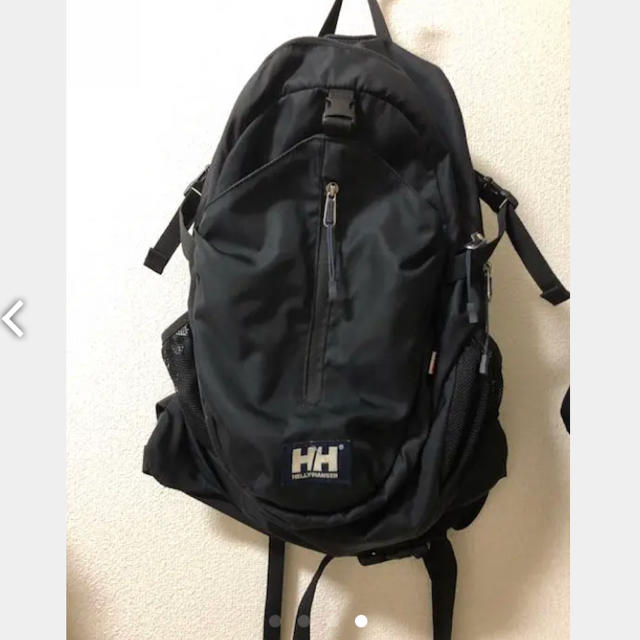 HELLY HANSEN(ヘリーハンセン)のHH ヘリーハンセン 黒 リュック レディースのバッグ(リュック/バックパック)の商品写真