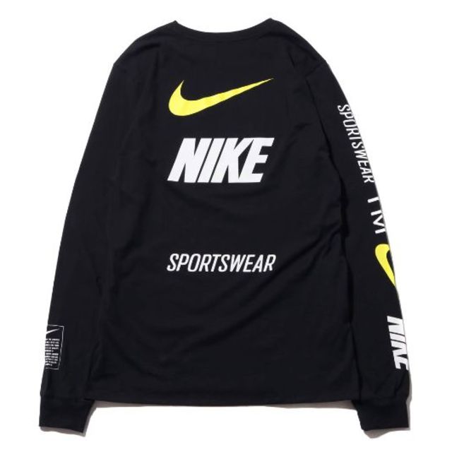 NIKE M 黒 NIKE ナイキ スポーツウェア ロンTシャツ ロングスリーブの通販 by Blue White｜ナイキならラクマ