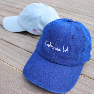 カルバンクライン(Calvin Klein)の西海岸スタイル☆カリフォルニアジーンズキャップ インディゴ デニム ニューエラ(キャップ)