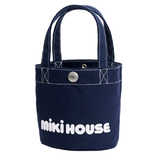 mikihouse(ミキハウス)のミキハウス バケツ型 ミニトートバッグ キッズ/ベビー/マタニティのこども用バッグ(トートバッグ)の商品写真