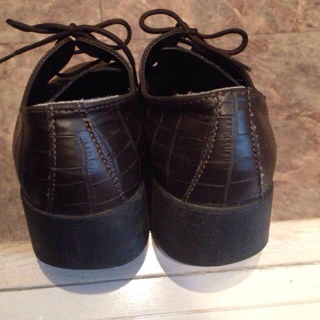 Kastane(カスタネ)のkastane 厚底型押しシューズ レディースの靴/シューズ(ローファー/革靴)の商品写真