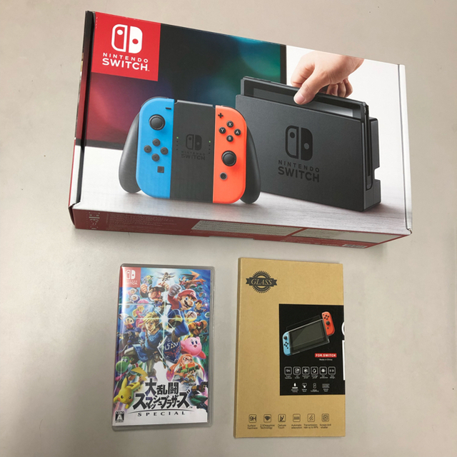 Nintendo Switch ブルー レッド スイッチ スマブラセット | danthurmon.com