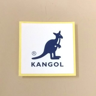 カンゴール(KANGOL)の新品未使用 KANGOL ステッカー シール ノベルティ レア 即購入可(ハンチング/ベレー帽)