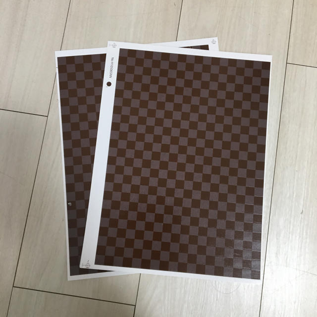 転写紙2枚 ハンドメイドの素材/材料(各種パーツ)の商品写真