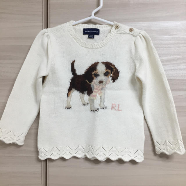 Ralph Lauren(ラルフローレン)のラルフローレン セーター キッズ/ベビー/マタニティのキッズ服女の子用(90cm~)(ニット)の商品写真