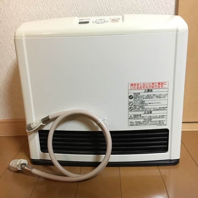 Rinnai(リンナイ)のガスファンヒーター 大阪ガス ガスホース付き スマホ/家電/カメラの冷暖房/空調(ファンヒーター)の商品写真