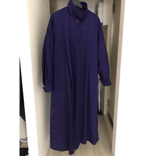 コムデギャルソン(COMME des GARCONS)のSULLEN購入 purple long coat(トレンチコート)