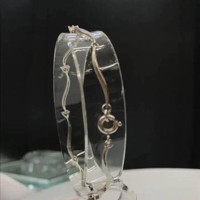 ジュエリーマキ(ジュエリーマキ)のk9wg ジュエリーマキ ブレスレット ダイヤ 0.24ct 19-963 レディースのアクセサリー(ブレスレット/バングル)の商品写真