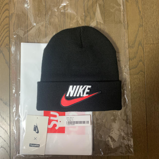 Supreme Nike Beanie シュプリーム×ナイキ ビーニー 黒帽子