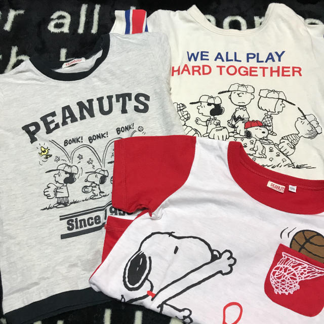 SNOOPY(スヌーピー)のTシャツ120 キッズ/ベビー/マタニティのキッズ服女の子用(90cm~)(Tシャツ/カットソー)の商品写真