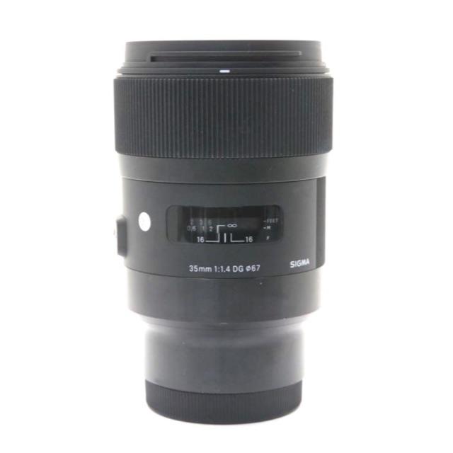 美品 シグマ 35mm F1.4 DG HSM ソニーEマウント用 スマホ/家電/カメラのカメラ(レンズ(単焦点))の商品写真