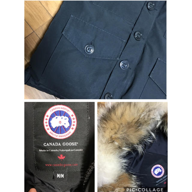 CANADA GOOSE(カナダグース)のカナダグース別注 ハミルトン ブラック メンズのジャケット/アウター(ダウンジャケット)の商品写真