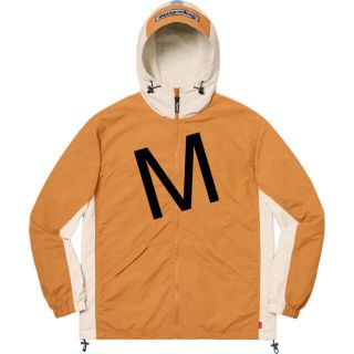 シュプリーム(Supreme)のsupreme 2tone zip up jacket ゴールド Mサイズ(ナイロンジャケット)