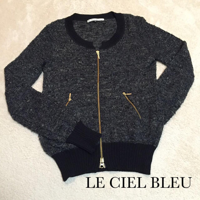 LE CIEL BLEU(ルシェルブルー)のルシェルブルー♡ジップニット レディースのトップス(ニット/セーター)の商品写真