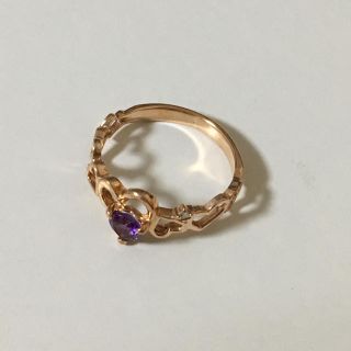 ジュエリーツツミ(JEWELRY TSUTSUMI)のアメジスト K10  リング(リング(指輪))