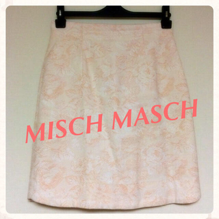 ミッシュマッシュ(MISCH MASCH)の3月限定値下げ☆ジャガードタイトスカート(ひざ丈スカート)