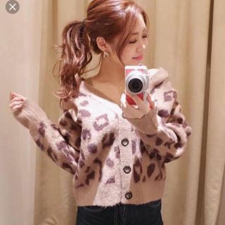 リエンダ(rienda)のレオパード2way knit ブラウン♡rienda(ニット/セーター)