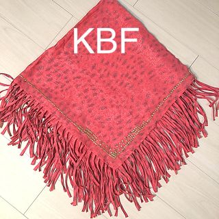 ケービーエフ(KBF)のKBF 大判 薄手レオパード柄ストール☆(ストール/パシュミナ)