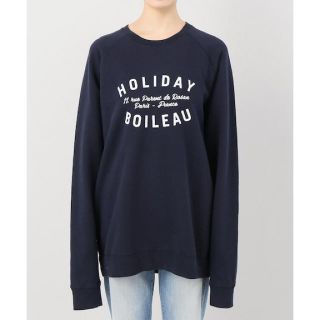 アパルトモンドゥーズィエムクラス(L'Appartement DEUXIEME CLASSE)のぴきょ様専用 アパルトモン HOLIDAY SWEAT ネイビー34(トレーナー/スウェット)