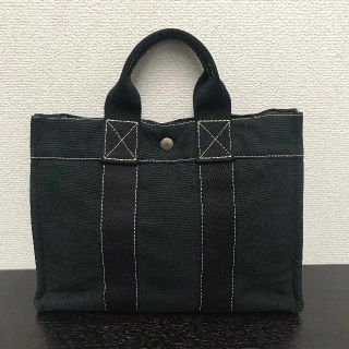 エルメス(Hermes)のエルメス　美品☆　フールトゥ PM　黒　トートバッグ(ハンドバッグ)