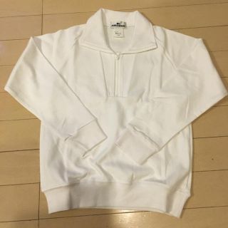 体操服 新品 130 小学校 長袖 男女兼用 白(Tシャツ/カットソー)