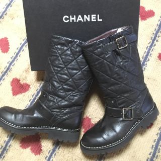 シャネル(CHANEL)のシャネル エンジニアブーツ(ブーツ)