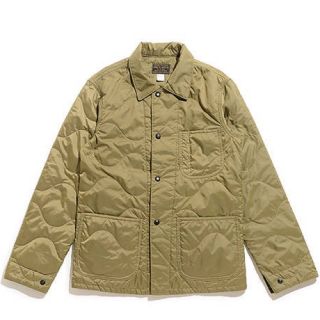 ダブルアールエル(RRL)の新品 RRL キルティング チョア ジャケット chore jacket コート(ミリタリージャケット)