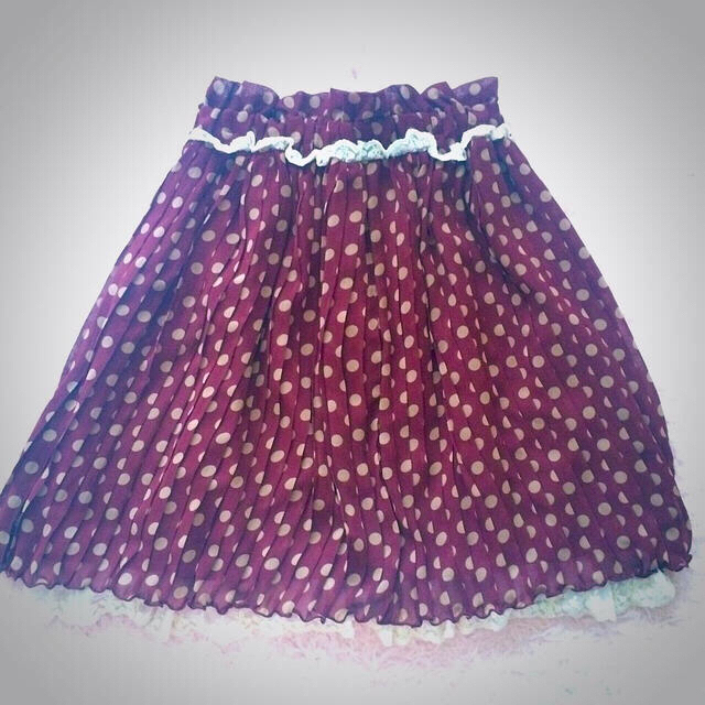 LIZ LISA(リズリサ)のリズリサ ドットスカート♡💓 レディースのスカート(ひざ丈スカート)の商品写真