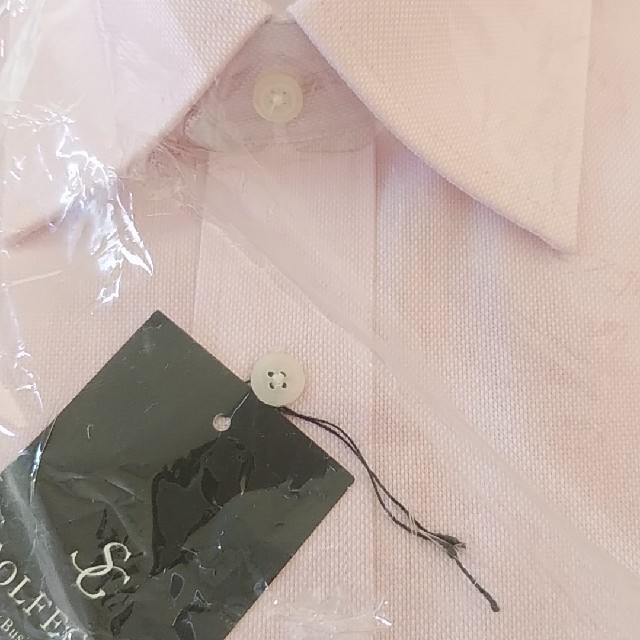 カラーワイシャツ長袖　３９－８０　ピンク　 メンズのトップス(シャツ)の商品写真