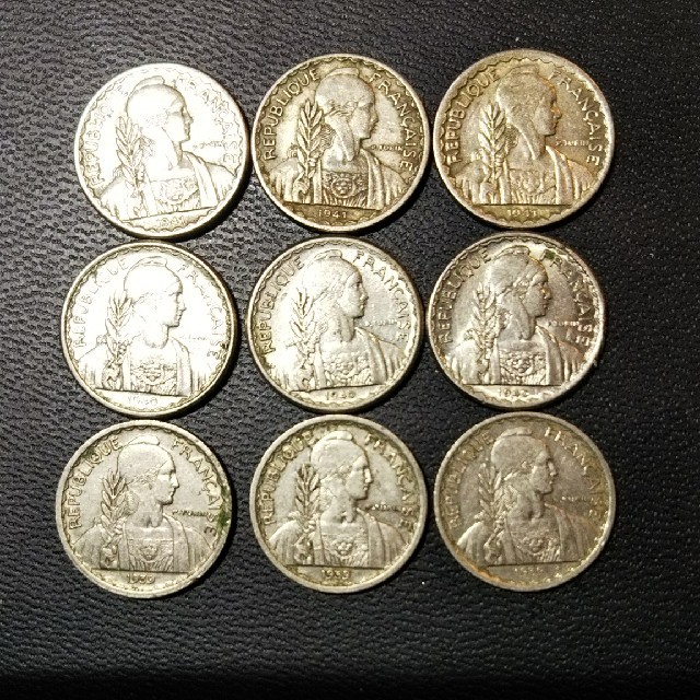貨幣 フランス領インドシナ コイン エンタメ/ホビーの美術品/アンティーク(貨幣)の商品写真
