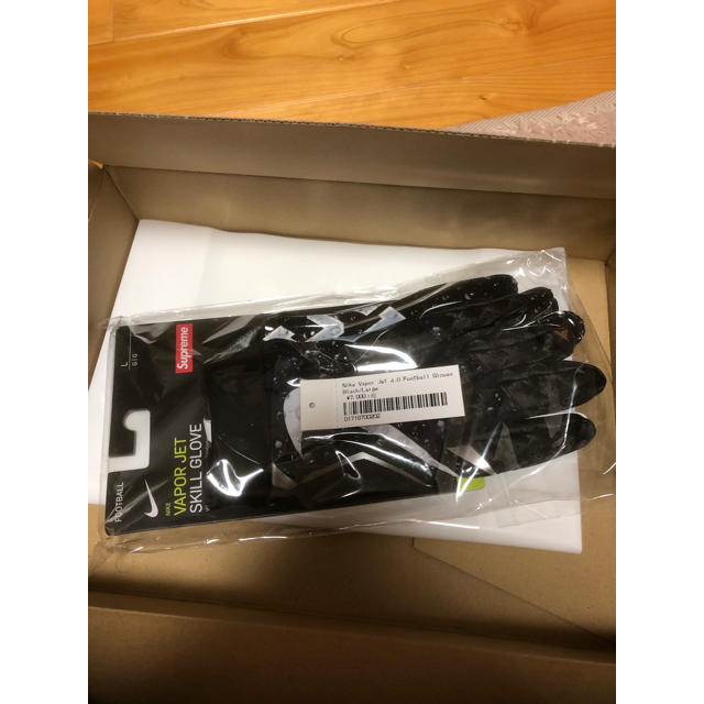 Supreme(シュプリーム)のL Supreme Nike Vapor Jet Football Gloves メンズのファッション小物(手袋)の商品写真