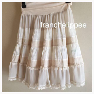 フランシュリッペ(franche lippee)のフランシュリッペ♡チュールスカート(ひざ丈スカート)