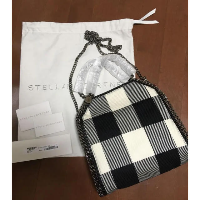 Stella McCartney(ステラマッカートニー)の★美品★ステラマッカートニー★ファラベラミニ チェック柄 レディースのバッグ(ショルダーバッグ)の商品写真