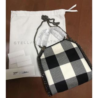 ステラマッカートニー(Stella McCartney)の★美品★ステラマッカートニー★ファラベラミニ チェック柄(ショルダーバッグ)