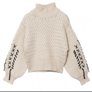 アメリヴィンテージ(Ameri VINTAGE)の【パティー様専用】Ameri vintage wafer short knit(ニット/セーター)