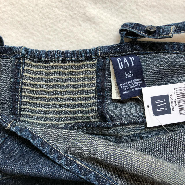 GAP Kids(ギャップキッズ)のGAPデニムジャンパースカート キッズ/ベビー/マタニティのキッズ服女の子用(90cm~)(スカート)の商品写真