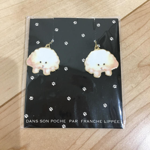 franche lippee(フランシュリッペ)の新品フランシュリッペふせわんこイヤリング レディースのアクセサリー(イヤリング)の商品写真