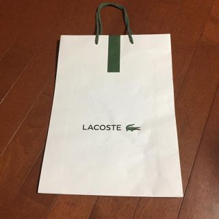 ラコステ(LACOSTE)のラコステ ショップ袋 紙袋(ショップ袋)