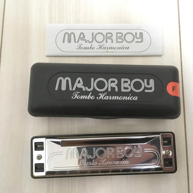 ハーモニカ TOMBO MAJORBOY  Key：F 楽器の楽器 その他(ハーモニカ/ブルースハープ)の商品写真