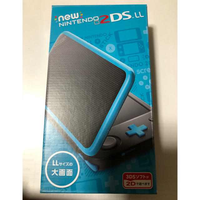 ニンテンドー2DS(ニンテンドー2DS)の新品 new NINTENDO 2DS LL  送料込 エンタメ/ホビーのゲームソフト/ゲーム機本体(携帯用ゲーム機本体)の商品写真