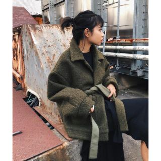 juemi  Curling Bore Middle Coat  (その他)