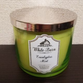 バスアンドボディーワークス(Bath & Body Works)の3芯キャンドル☆ユーカリプタスミント(キャンドル)