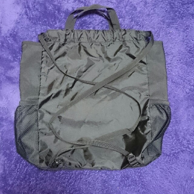 LOGOS(ロゴス)のLOGOS ナップサック風リュック メンズのバッグ(バッグパック/リュック)の商品写真