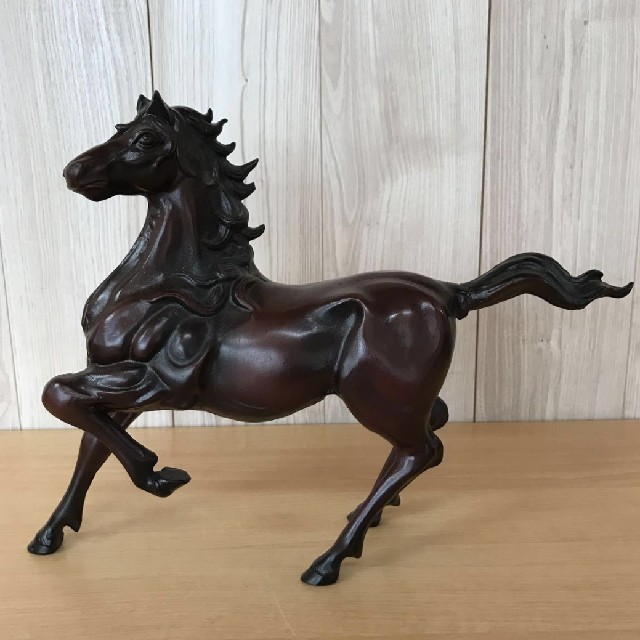 馬の置物 オブジェ 鉄製 金属工芸 インテリア 風水の通販 by 馬の置物 オブジェ 鉄製 金属工芸 インテリア 風水の通販 by