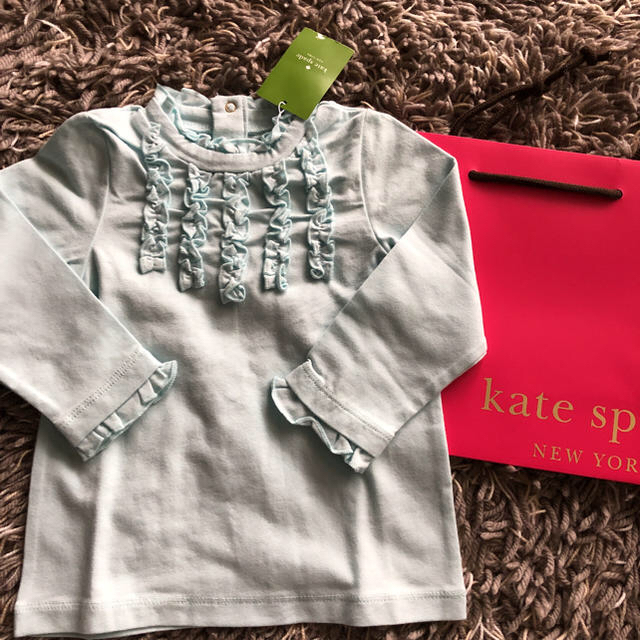 kate spade new york(ケイトスペードニューヨーク)のケイトスペード ♡   サイズ80 キッズ/ベビー/マタニティのベビー服(~85cm)(Ｔシャツ)の商品写真