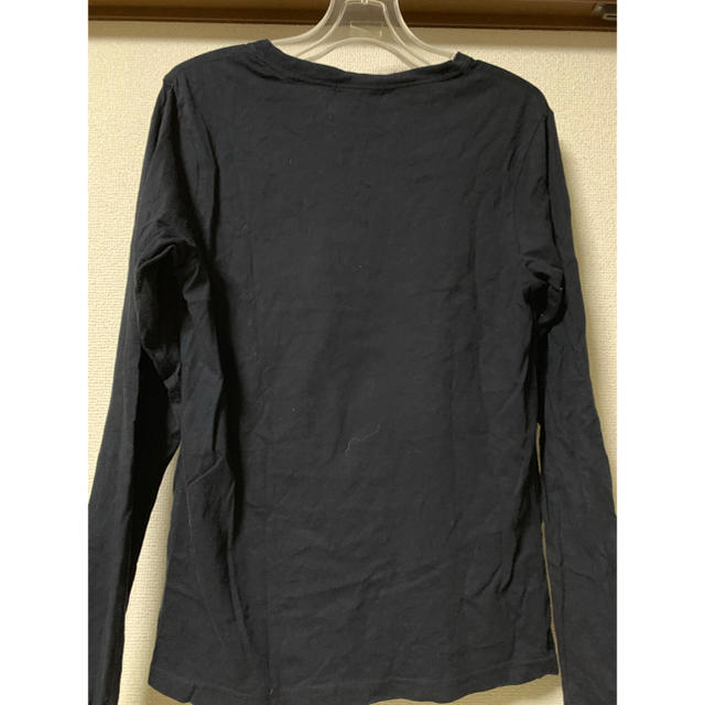 ロンT Doublefocus ブラック カットソー メンズ メンズのトップス(Tシャツ/カットソー(七分/長袖))の商品写真
