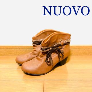 ヌォーボ(Nuovo)のNUOVO ヌゥーボ 靴 ブーツ ヒール 革靴 茶系 ホーキンス Hawkins(ブーツ)